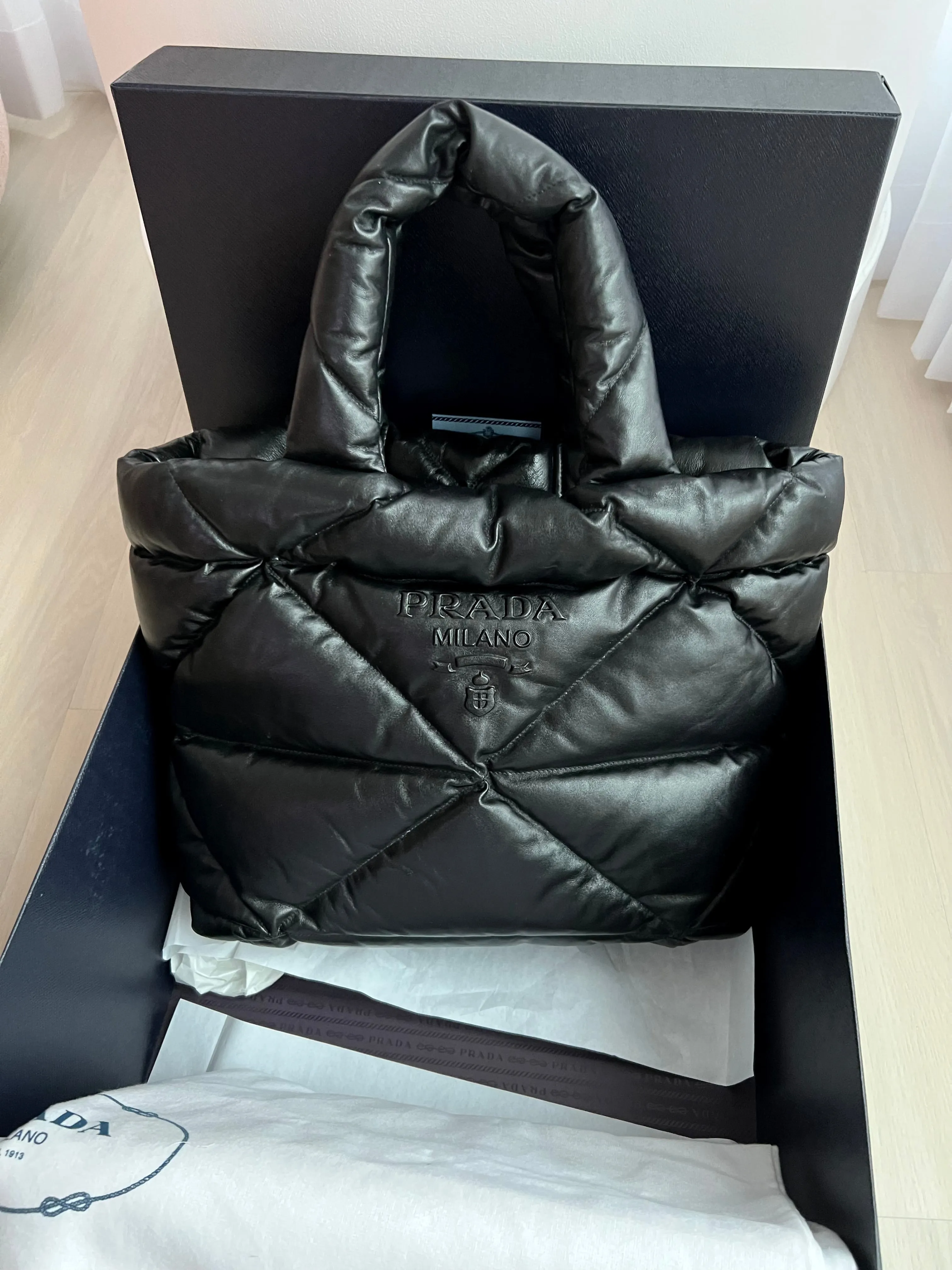 Prada Nappa Tote Bag