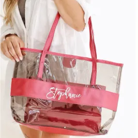 PVC Beach Tote Set