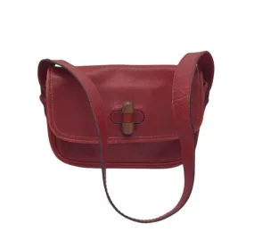 Red Leather Bottega Veneta Handbag