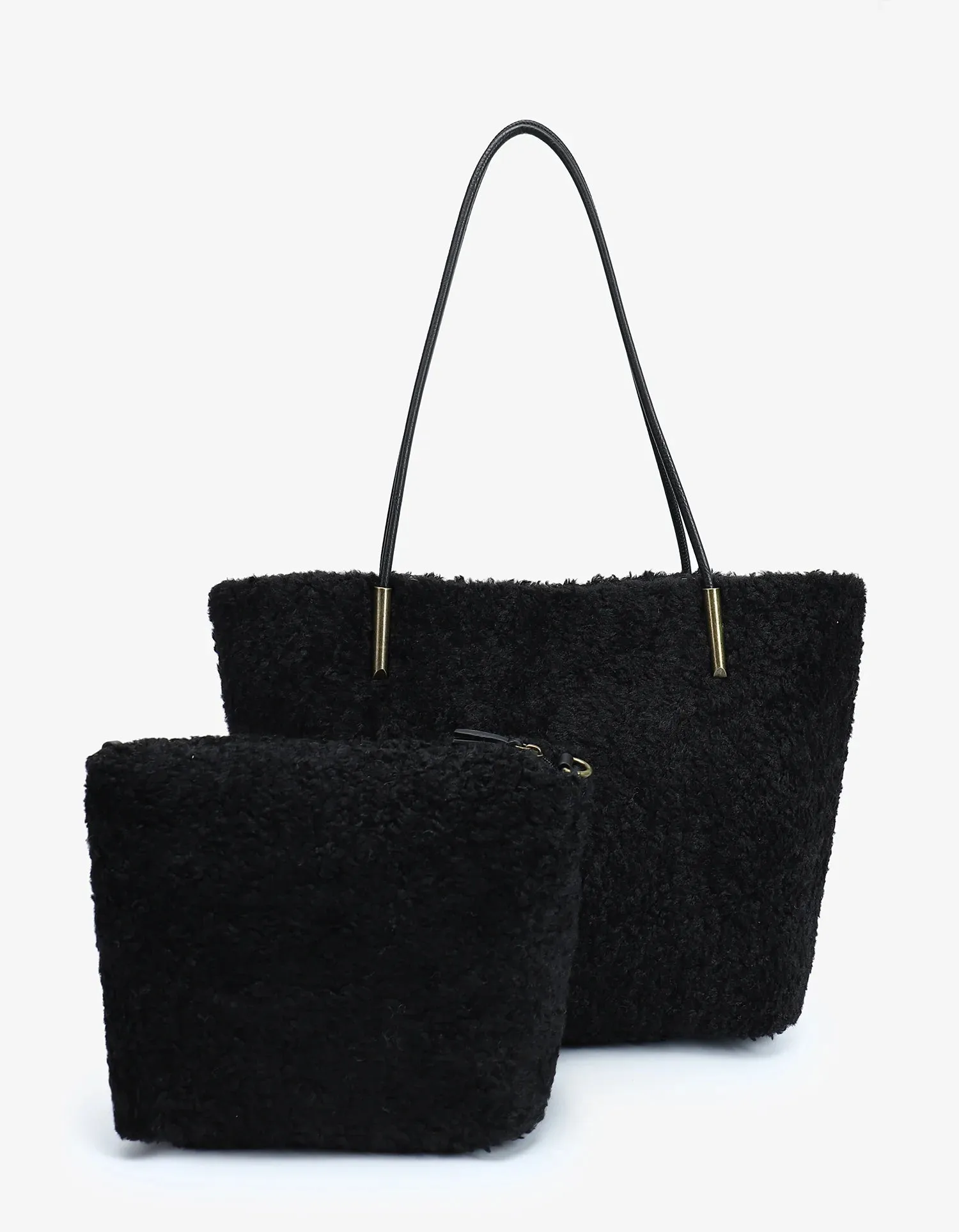 Remi/Reid ‘Akimbo East West Shearling Tote’