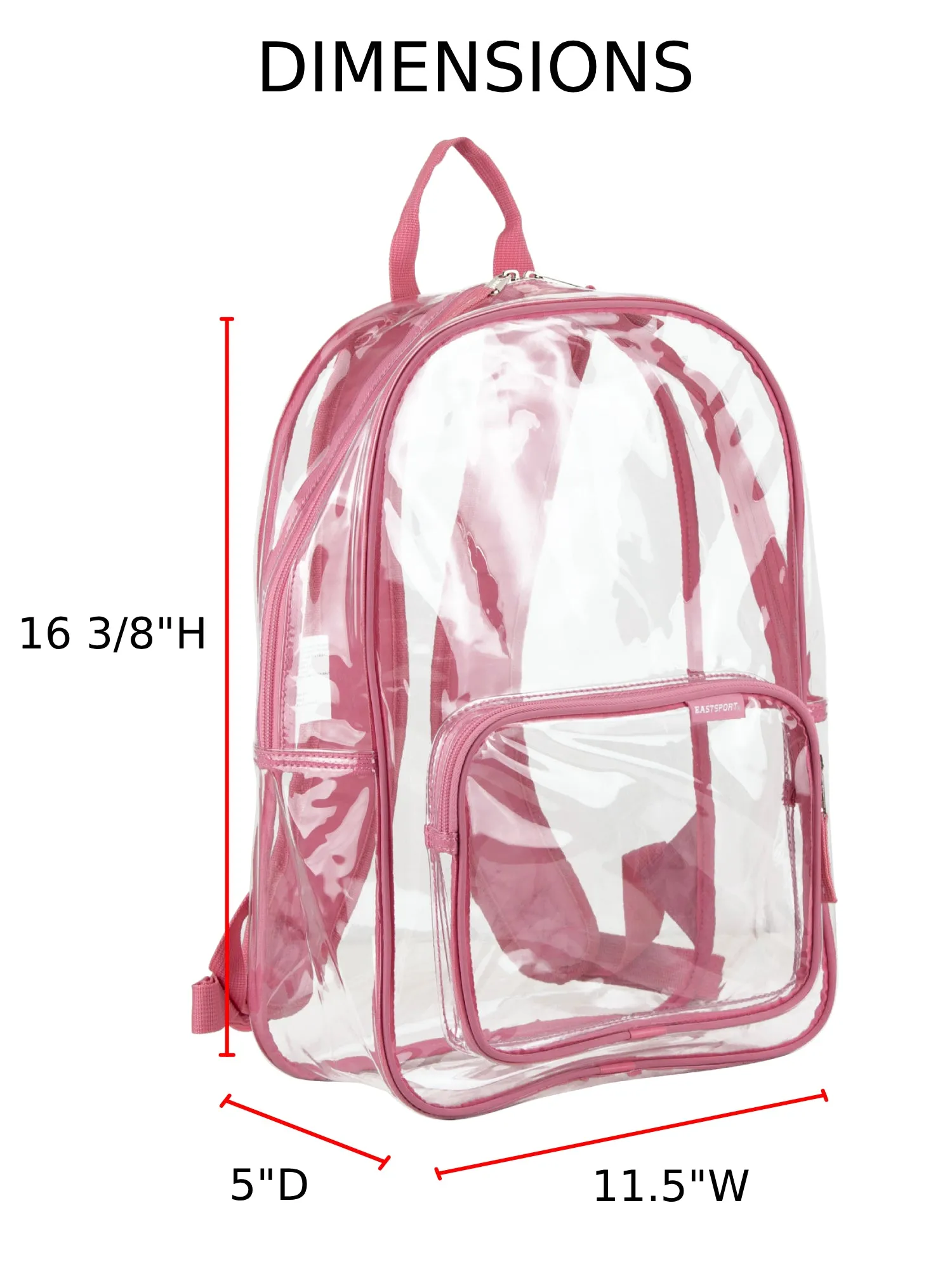 Spark Stadium Approved Clear Backpack