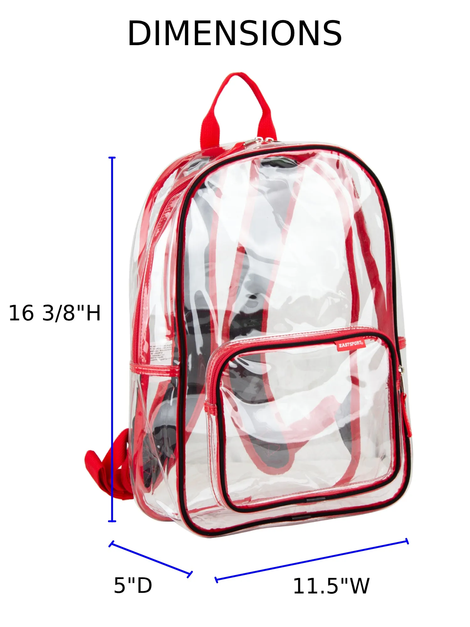 Spark Stadium Approved Clear Backpack