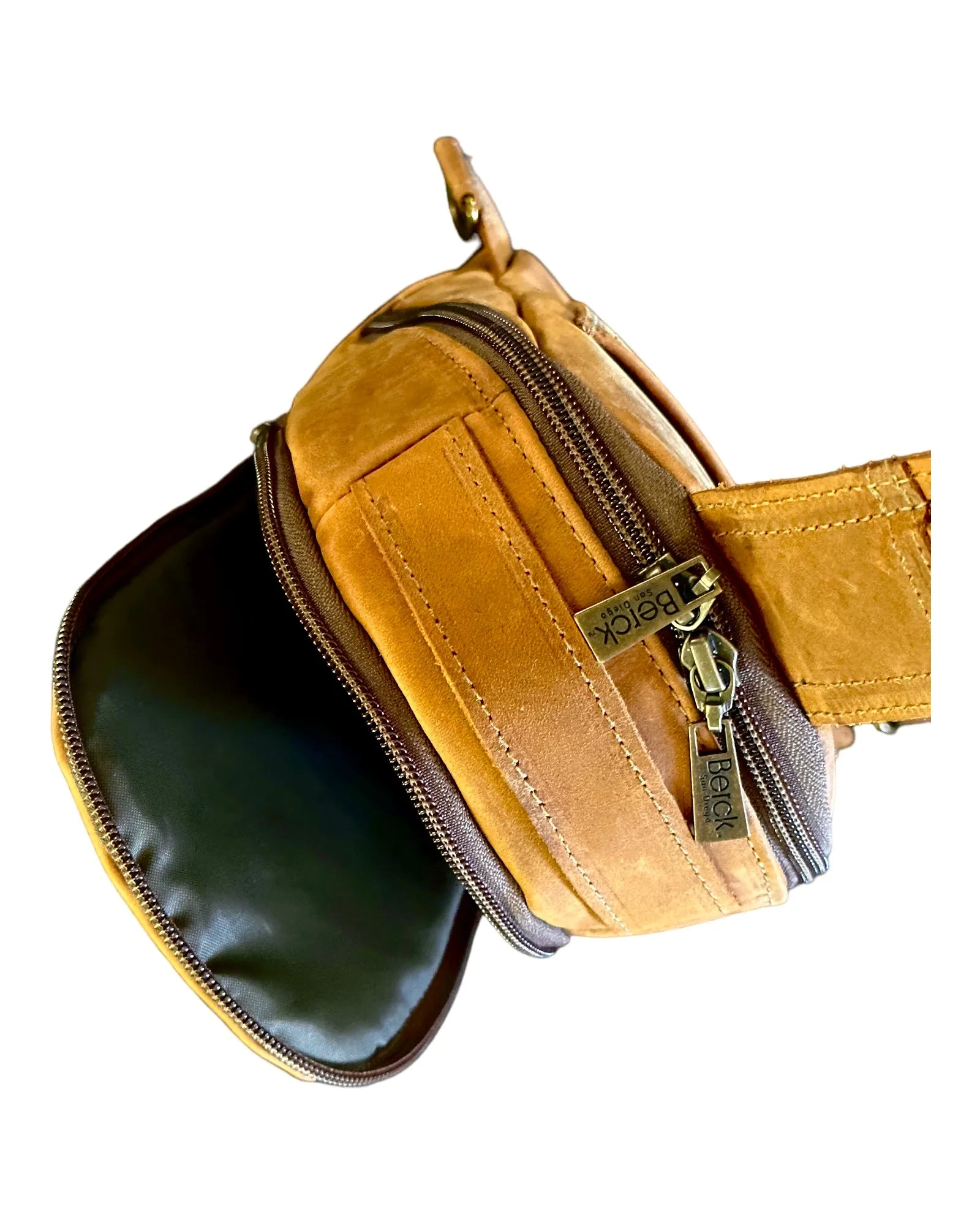 Stevie Leather Sling Bag