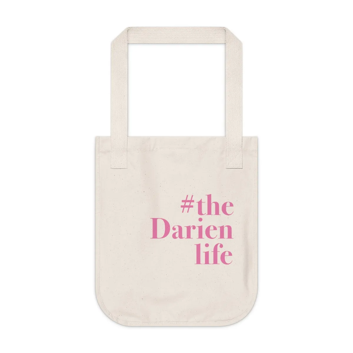 #thedarienlife Organic Canvas Tote Bag