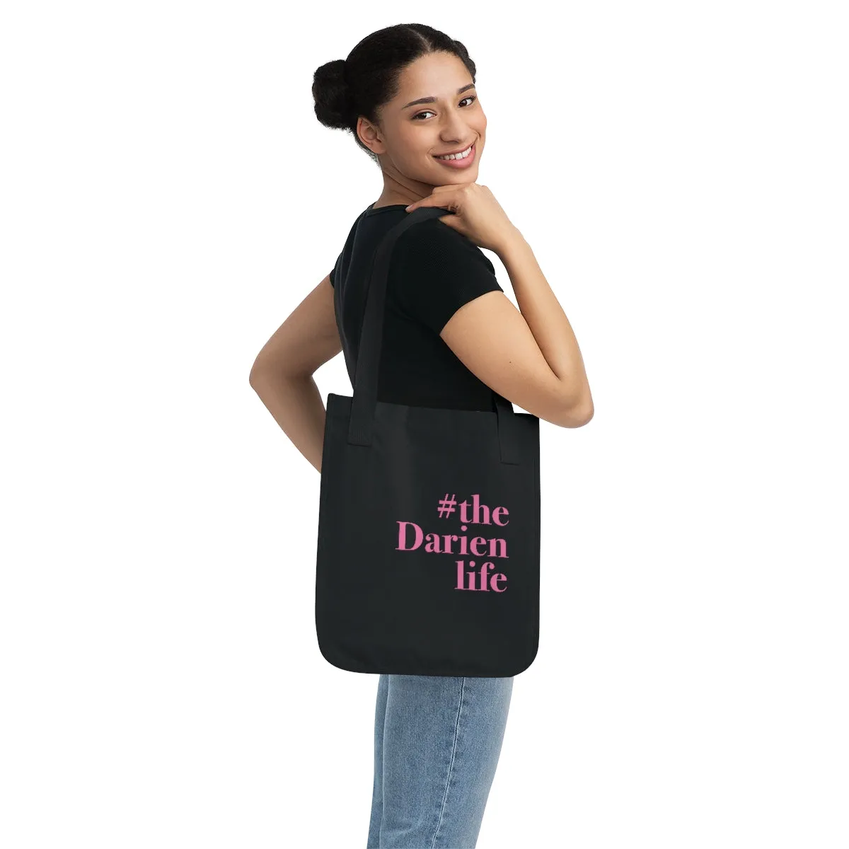 #thedarienlife Organic Canvas Tote Bag