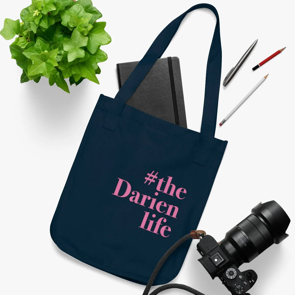 #thedarienlife Organic Canvas Tote Bag