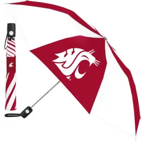 WASHINGTON STATE COUGARS AUTO FOLDING UMBRELLA