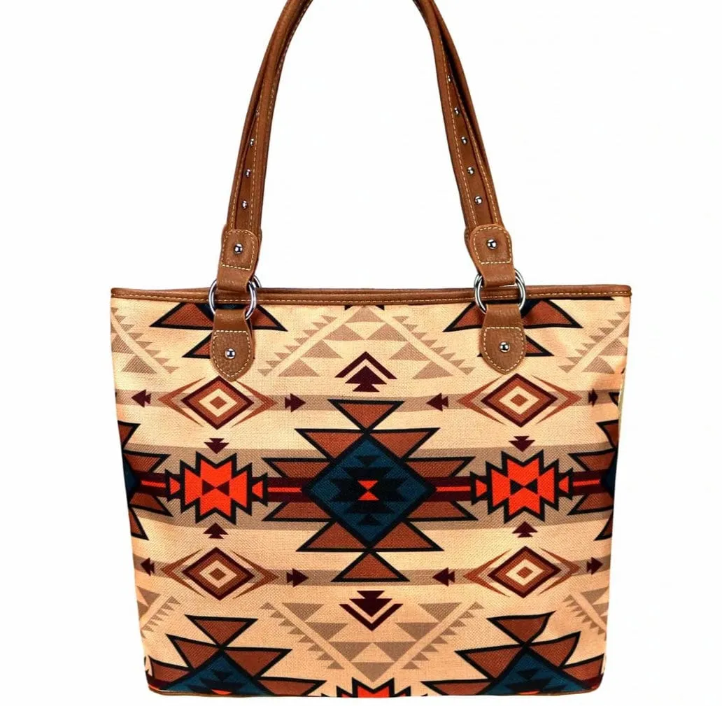 Western canvas TOTE BAG