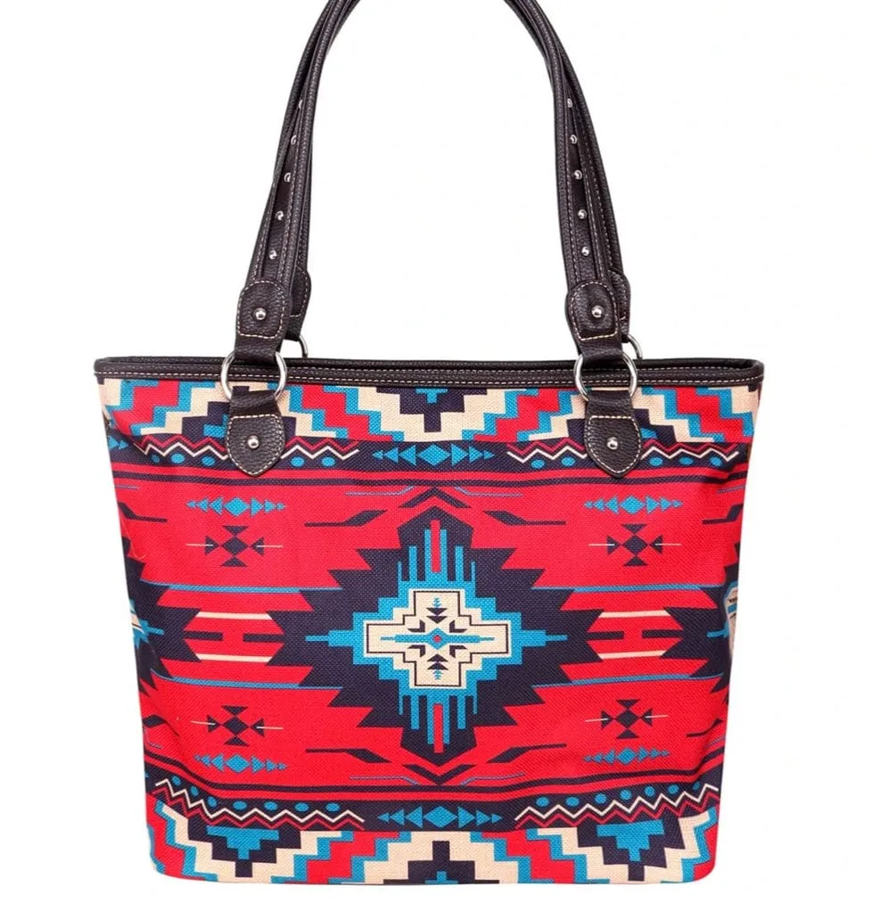 Western canvas TOTE BAG