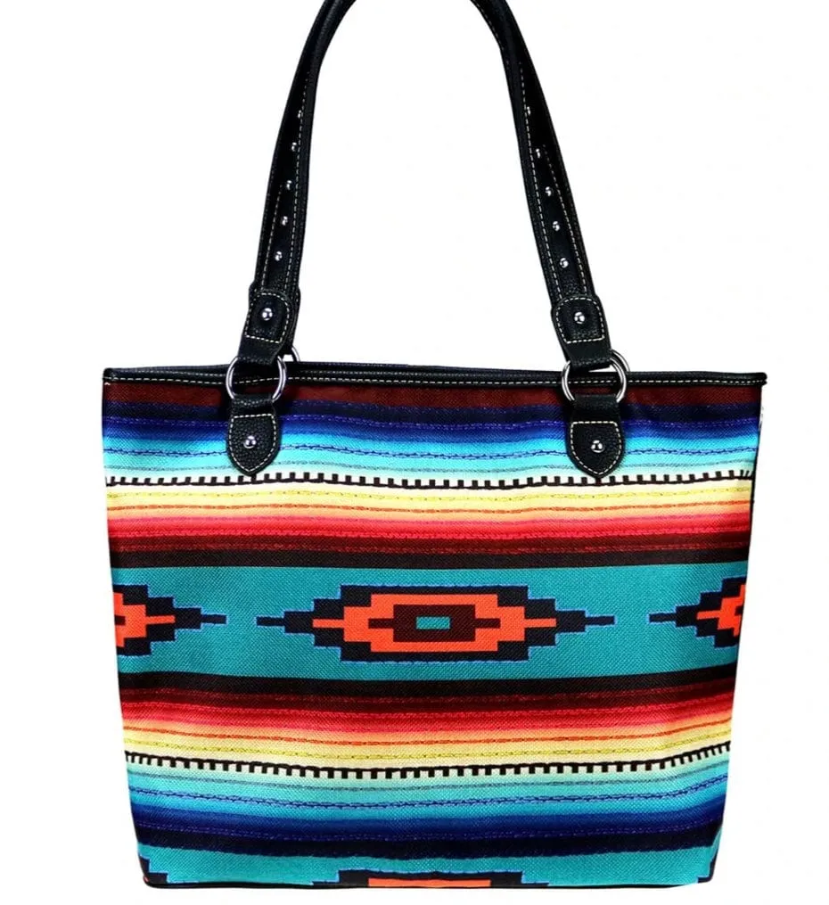 Western canvas TOTE BAG