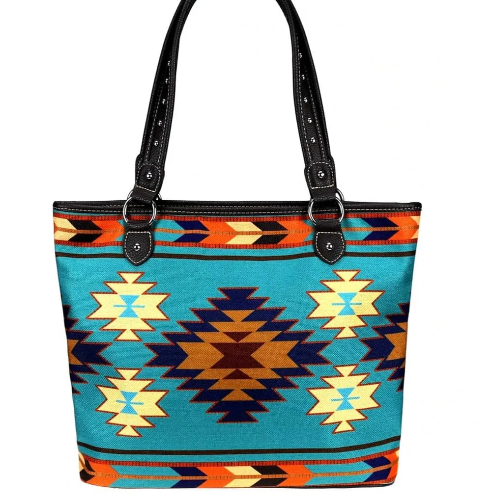 Western canvas TOTE BAG