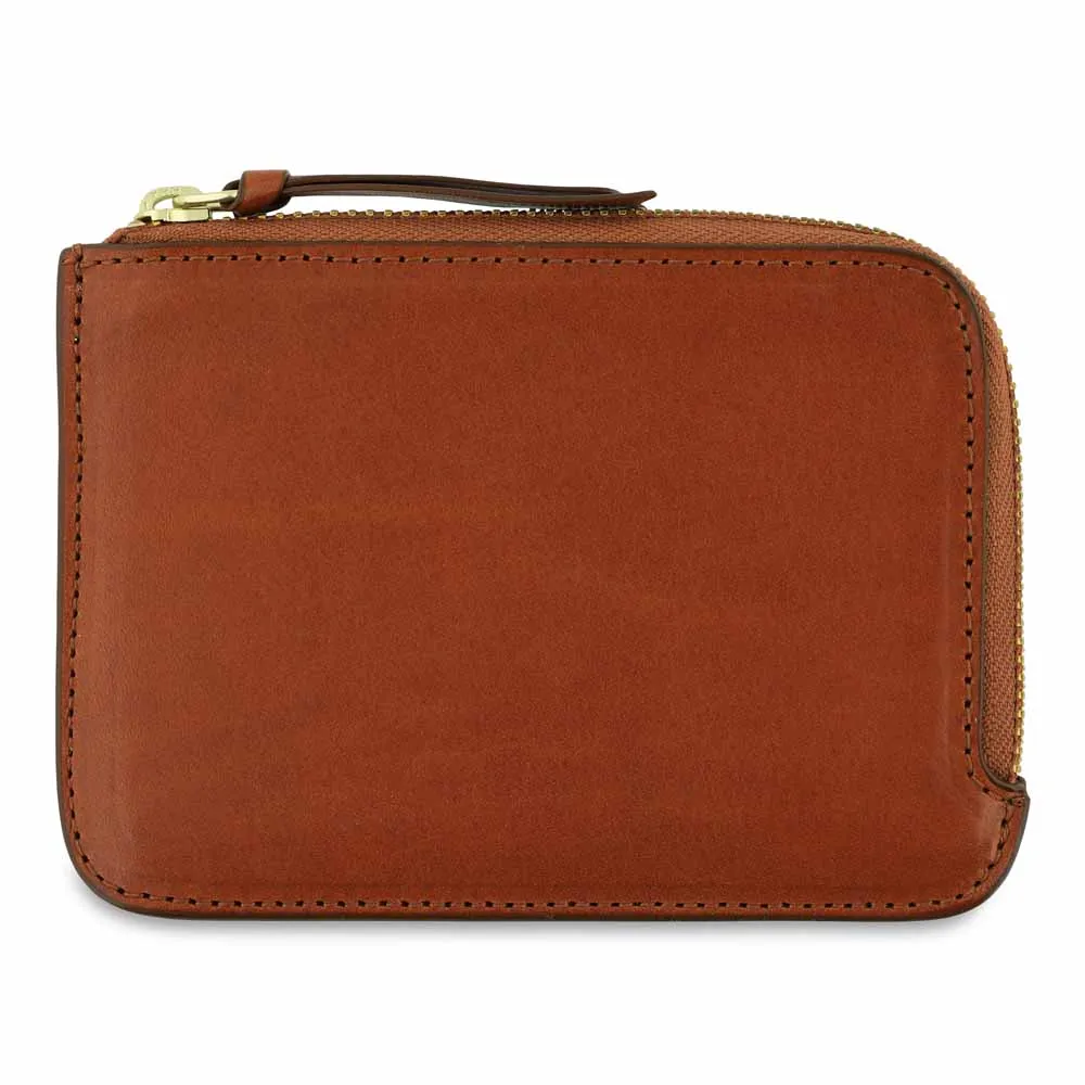 Zip Wallet - Cognac